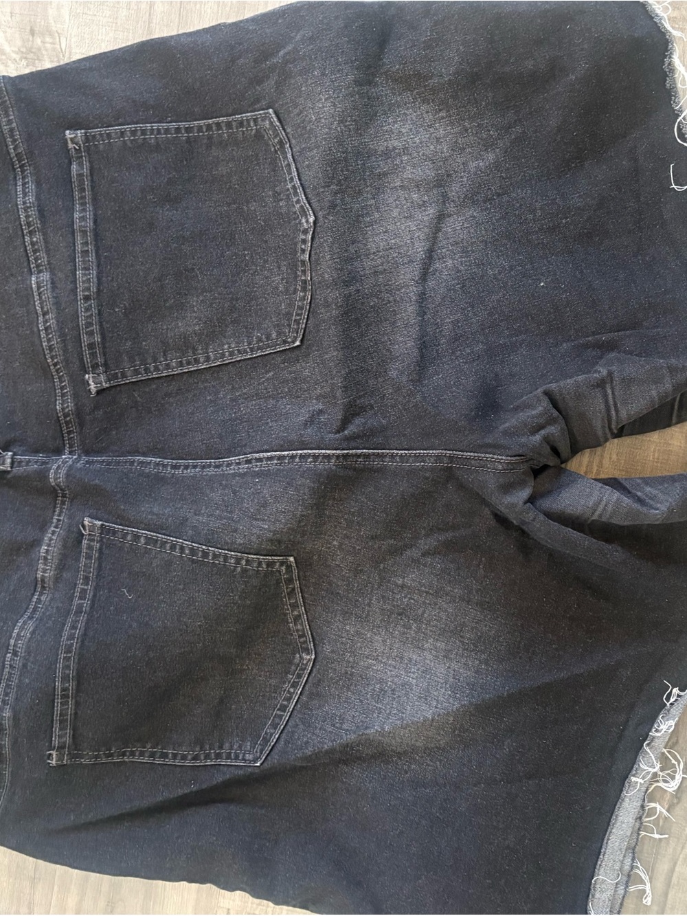Classic Women’s Black Denim Bermuda Shorts